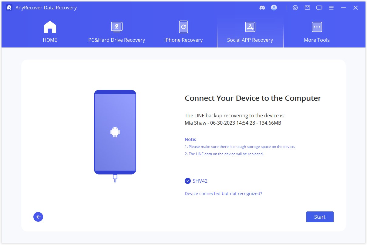 connect device