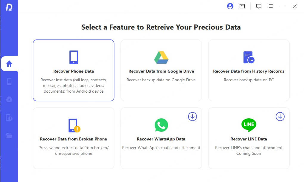 anyrecover for andriod recover phone data