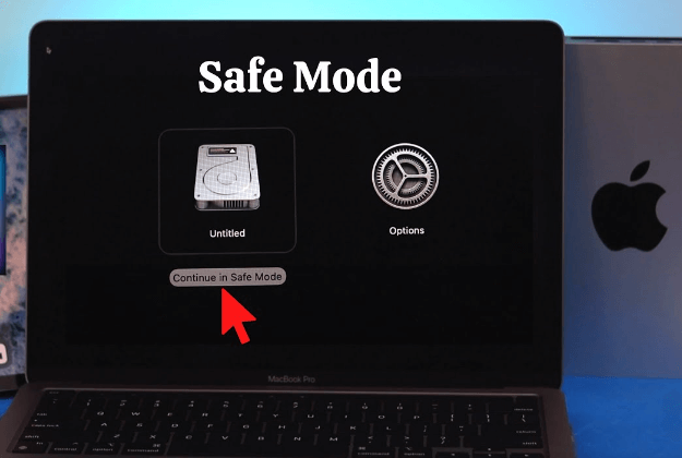 boot into safe mode