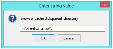 type string value