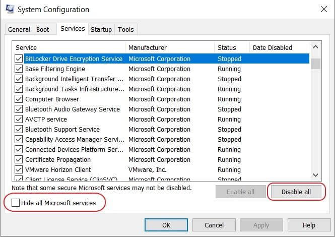 clean boot computer
