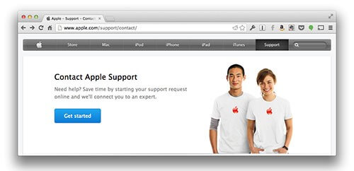 contact apple support to fix iphone green screen