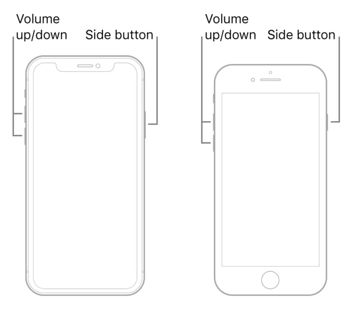 force restart iphone 8