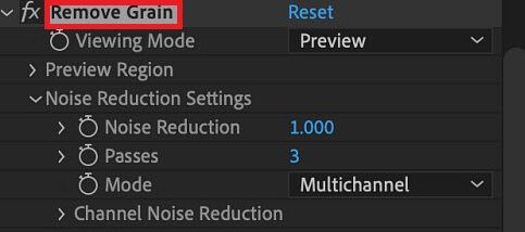 remove grain