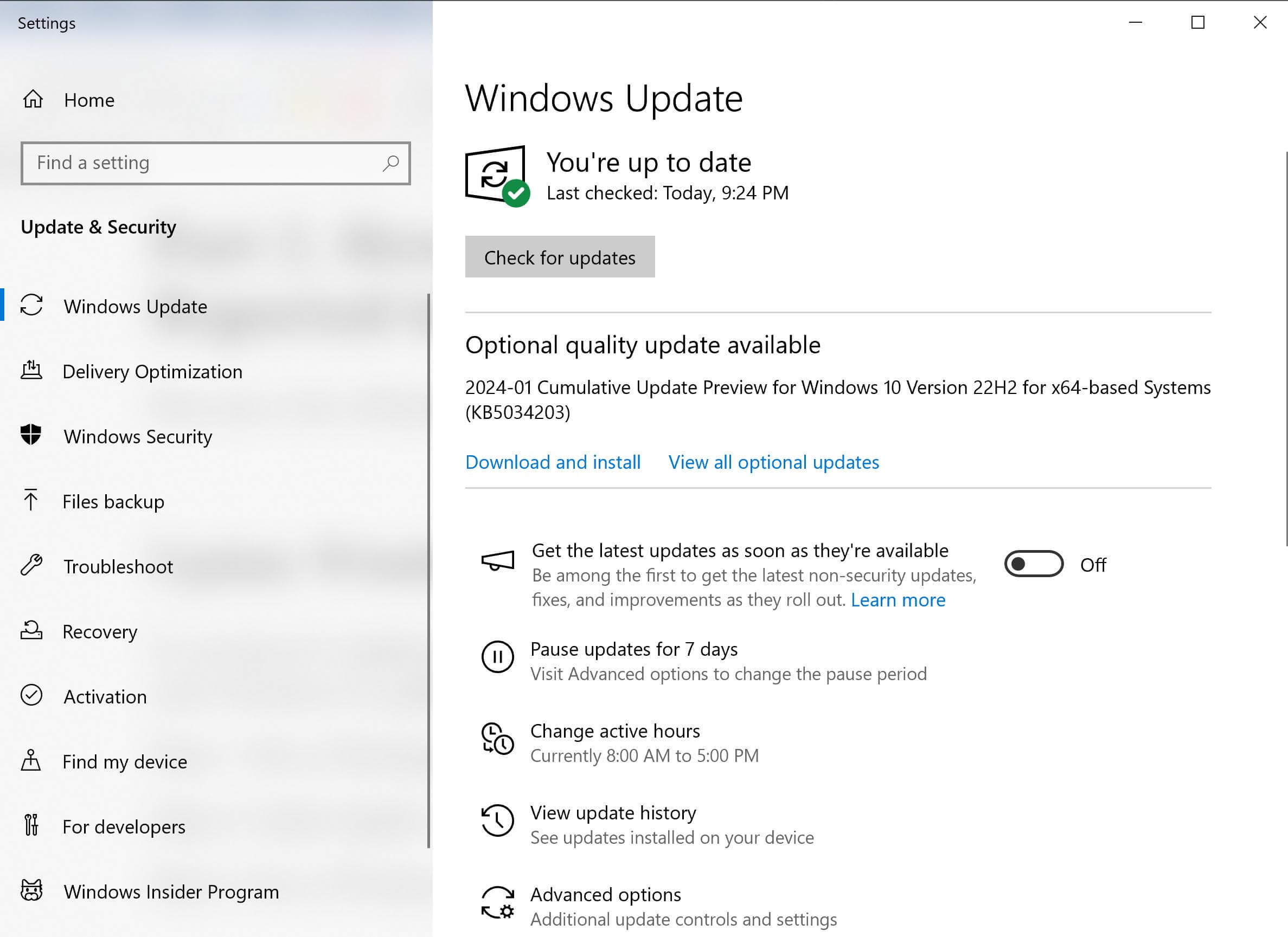 update windows to fix hypervisor error