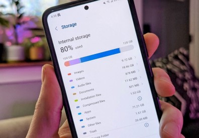 check storage space