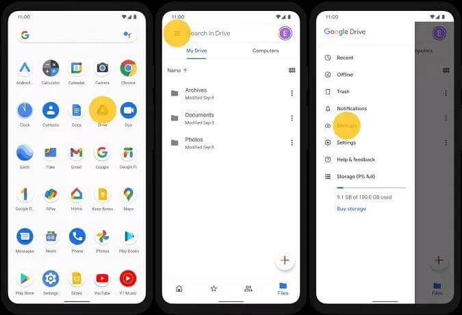how to recover deleted call history from google