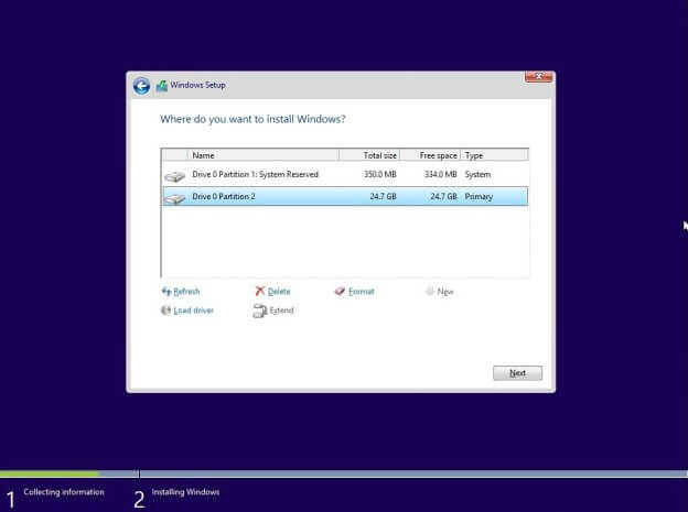 reinstall windows
