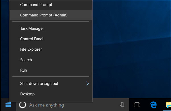 open command prompt