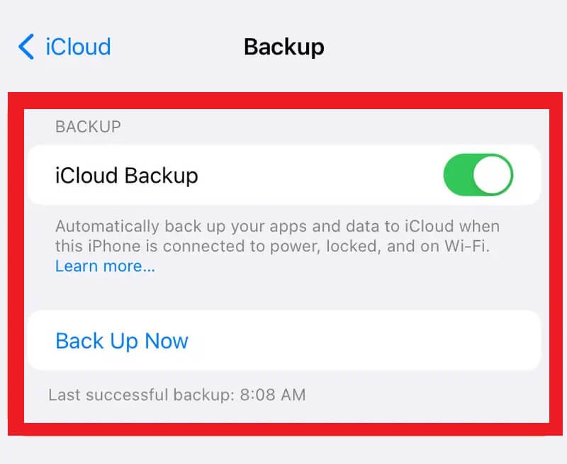 restore from transfer or reset phone