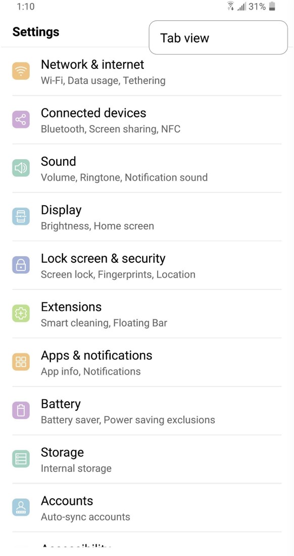 settings to recover deleted calls