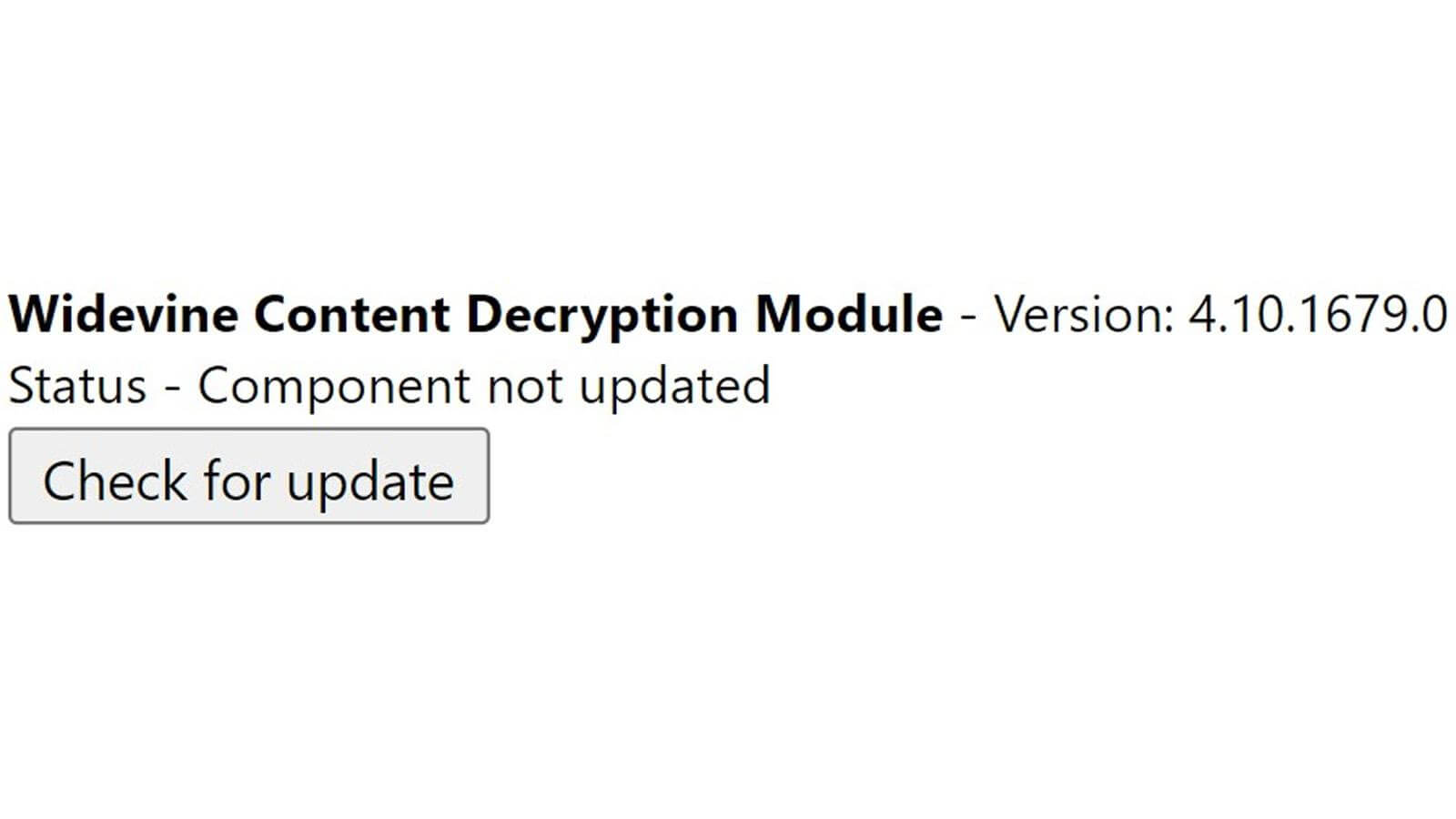 update widevine cdm to fix youtube tv playback error