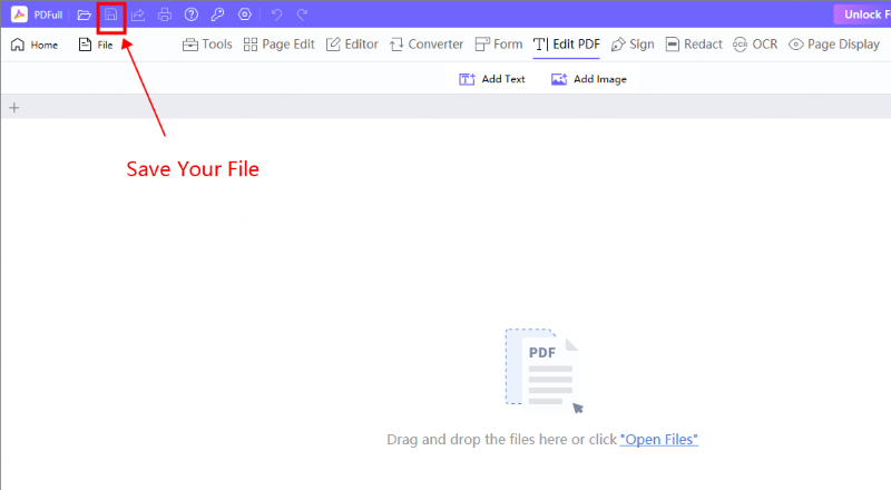 click on save