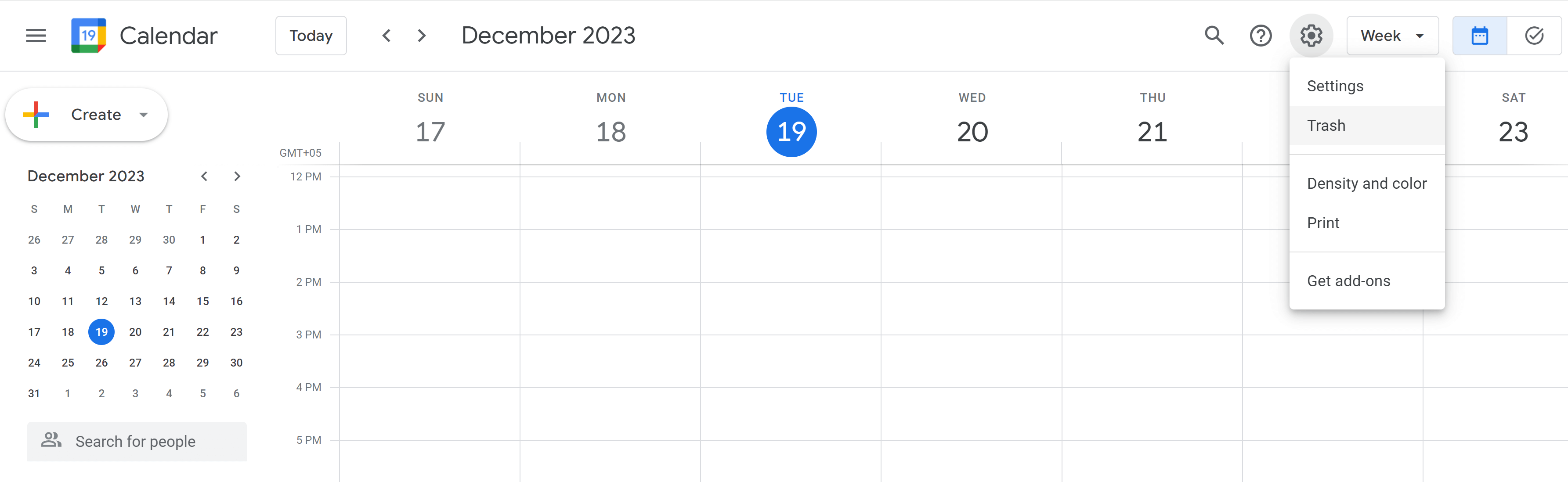google calendar restore deleted event